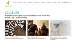 Desktop Screenshot of 4culture.org